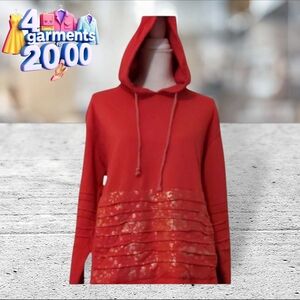 Cr-24 street official hoodie size XL red and gold